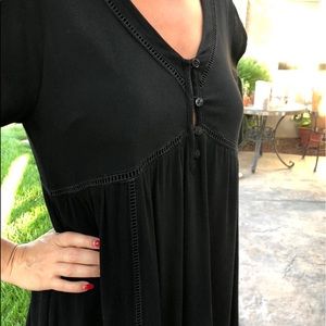 Black Staccato dress